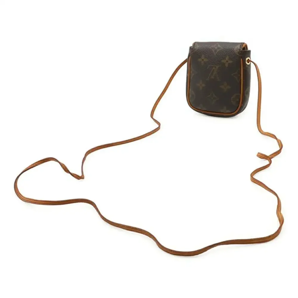 LOUIS VUITTON Authentic Brown Monogram Pochette Shoulder Bag